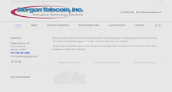 Desktop Screenshot of morgantelecom.net