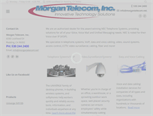 Tablet Screenshot of morgantelecom.net